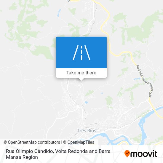 Rua Olimpio Cândido map