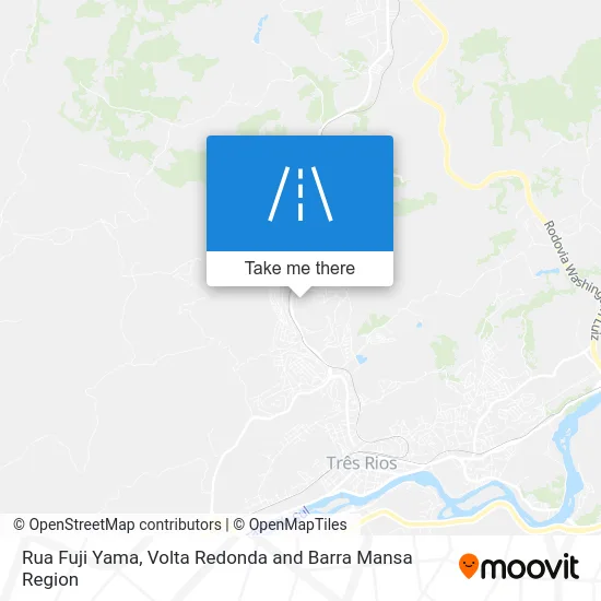 Rua Fuji Yama map