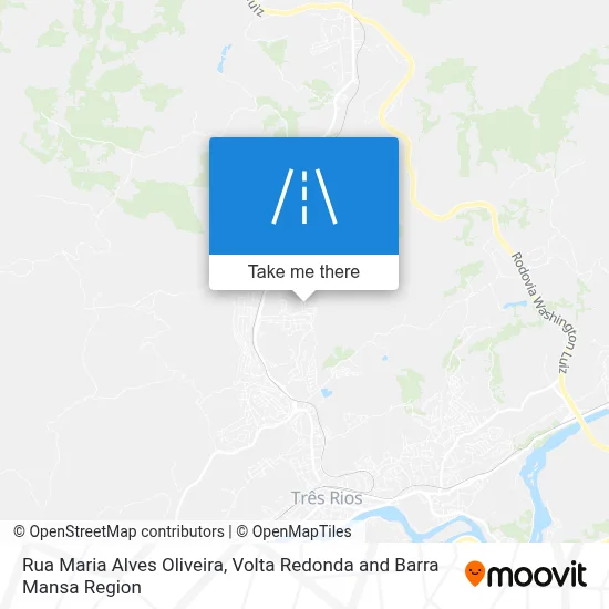 Rua Maria Alves Oliveira map