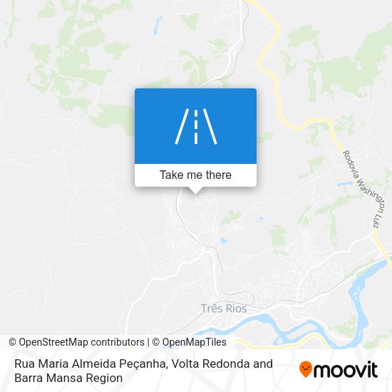 Rua Maria Almeida Peçanha map
