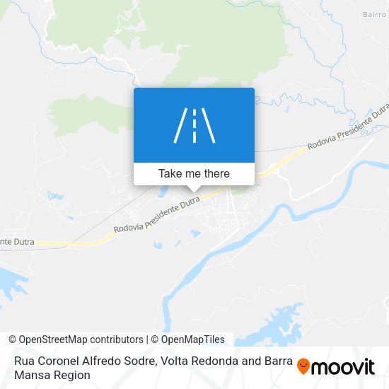 Rua Coronel Alfredo Sodre map