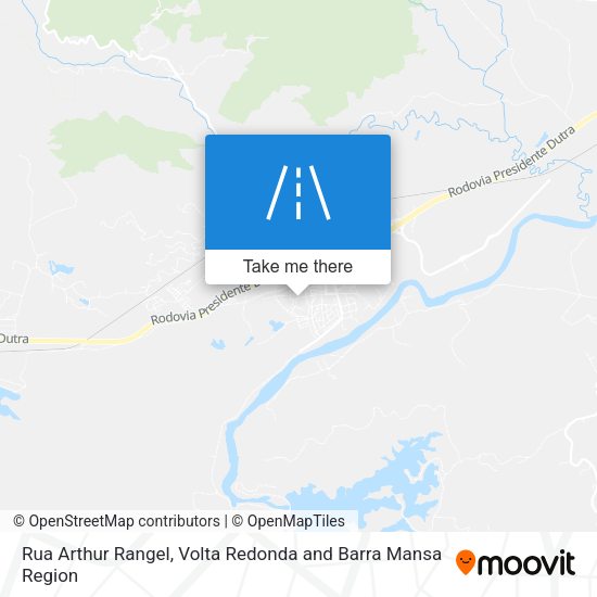 Rua Arthur Rangel map