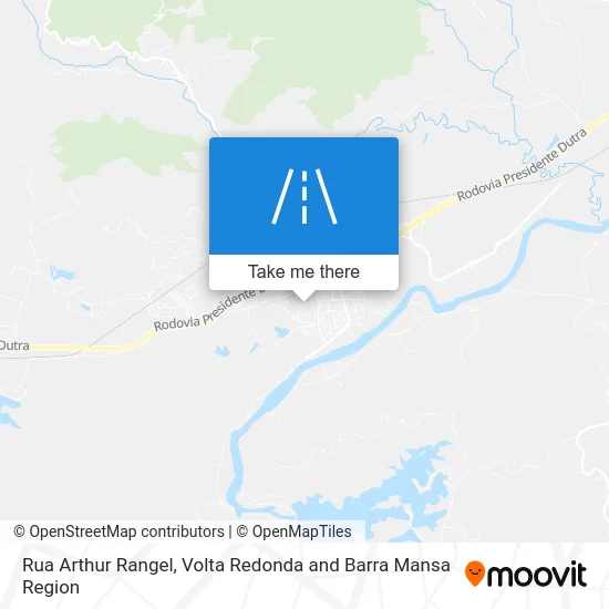 Rua Arthur Rangel map