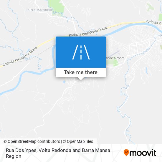 Mapa Rua Dos Ypes