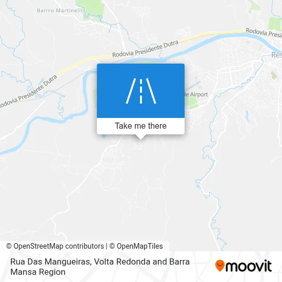 Rua Das Mangueiras map