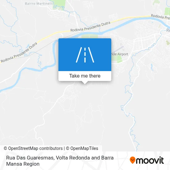 Rua Das Guaresmas map