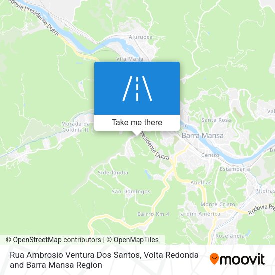 Rua Ambrosio Ventura Dos Santos map