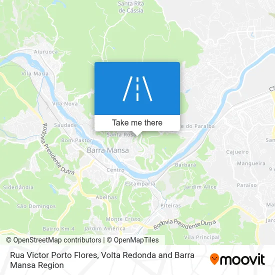 Rua Victor Porto Flores map