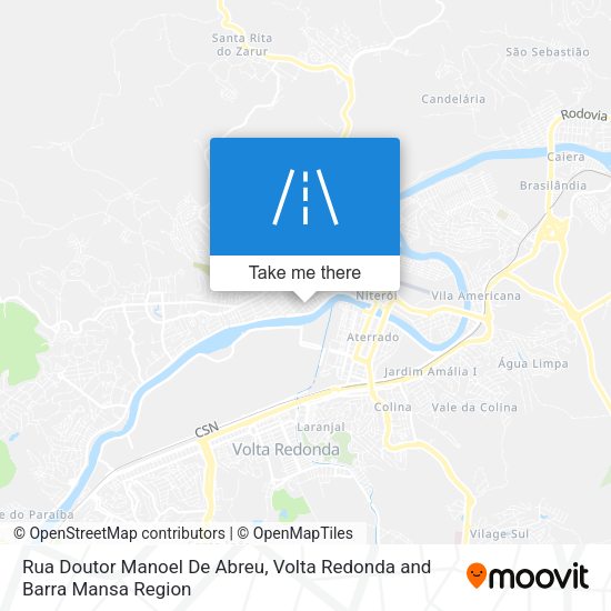 Rua Doutor Manoel De Abreu map