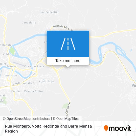 Rua Monteiro map