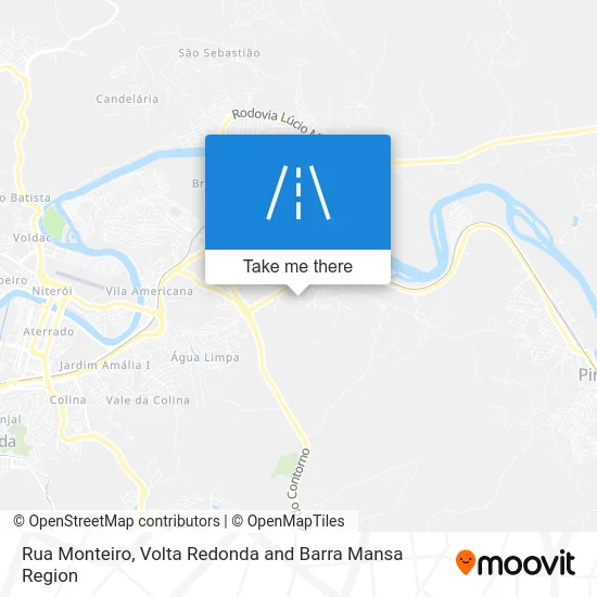 Rua Monteiro map