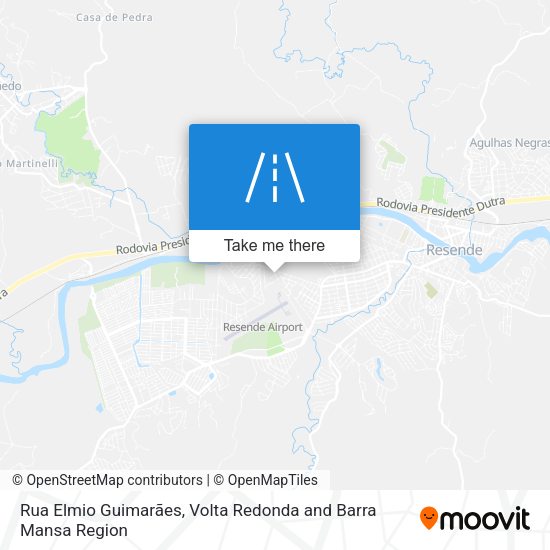 Rua Elmio Guimarães map