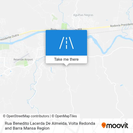 Rua Benedito Lacerda De Almeida map