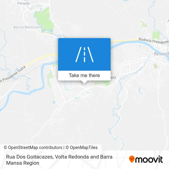 Rua Dos Goitacazes map