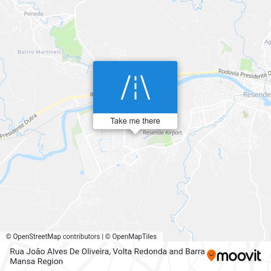 Rua João Alves De Oliveira map