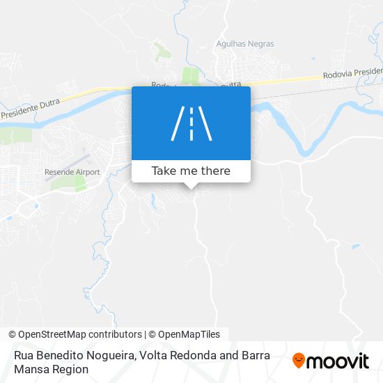 Rua Benedito Nogueira map