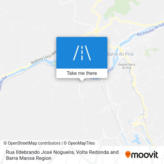 Rua Ildebrando José Nogueira map