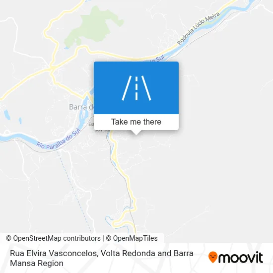 Rua Elvira Vasconcelos map