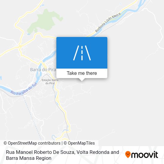 Rua Manoel Roberto De Souza map