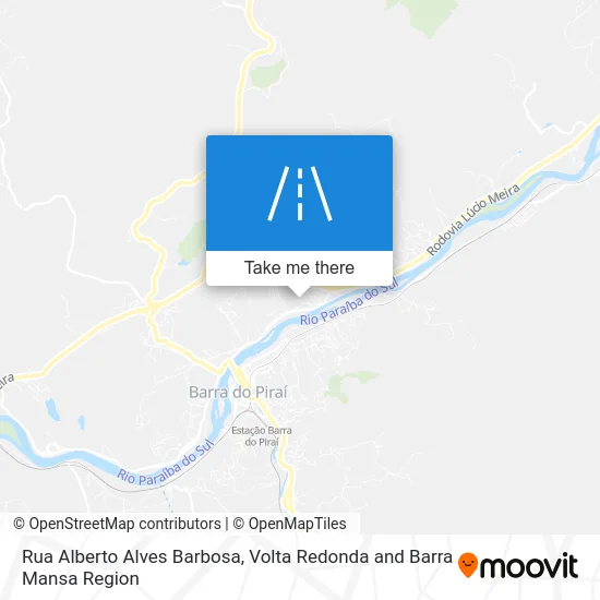 Rua Alberto Alves Barbosa map