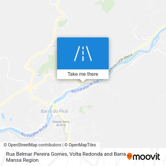 Rua Belmar Pereira Gomes map
