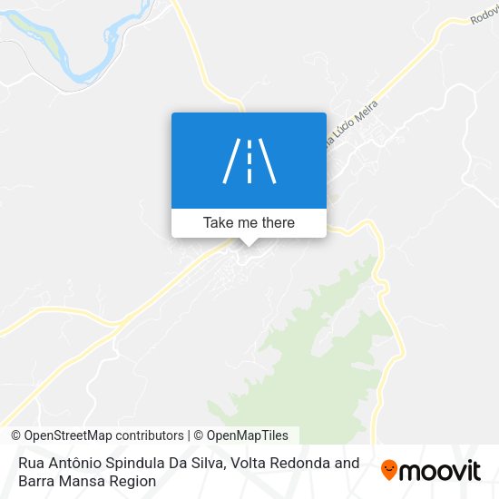 Rua Antônio Spindula Da Silva map