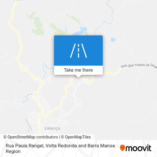 Rua Paula Rangel map