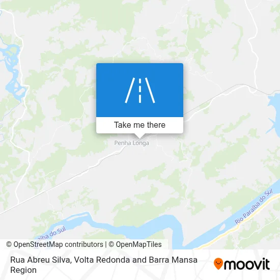 Rua Abreu Silva map