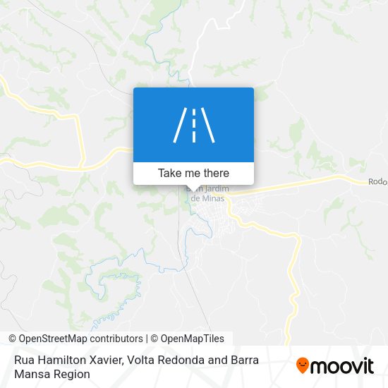 Rua Hamilton Xavier map