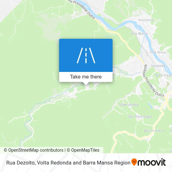 Rua Dezoito map
