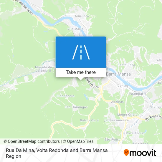Rua Da Mina map