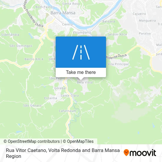 Rua Vitor Caetano map