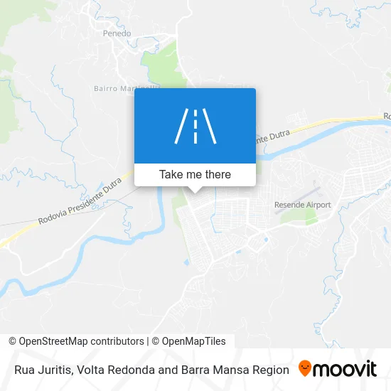 Rua Juritis map