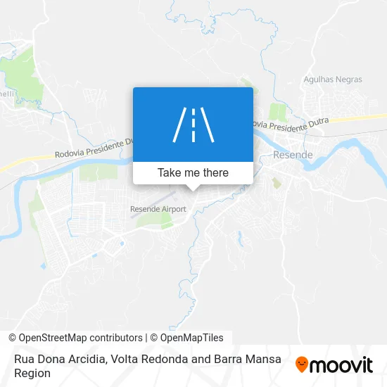 Rua Dona Arcidia map