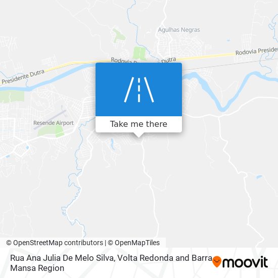 Rua Ana Julia De Melo Silva map