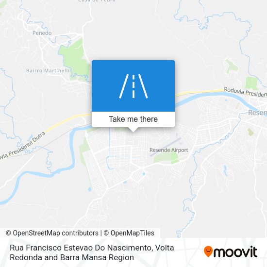 Rua Francisco Estevao Do Nascimento map