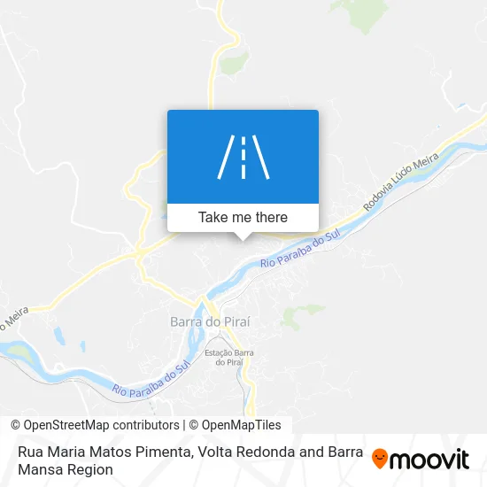 Rua Maria Matos Pimenta map