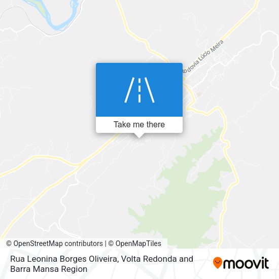 Rua Leonina Borges Oliveira map