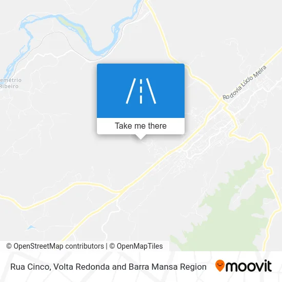 Rua Cinco map