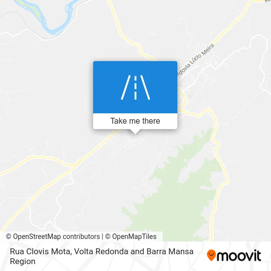 Rua Clovis Mota map