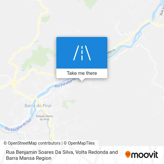 Rua Benjamin Soares Da Silva map