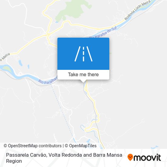 Passarela Carvão map