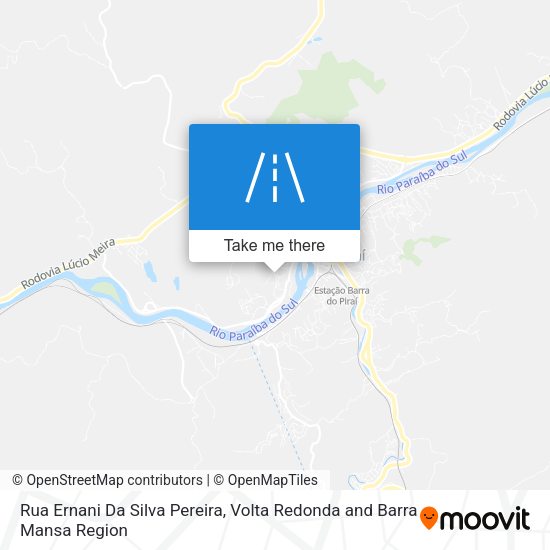 Rua Ernani Da Silva Pereira map