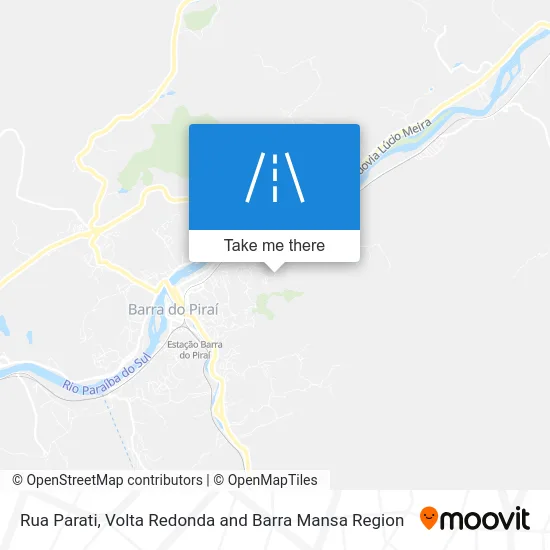 Rua Parati map