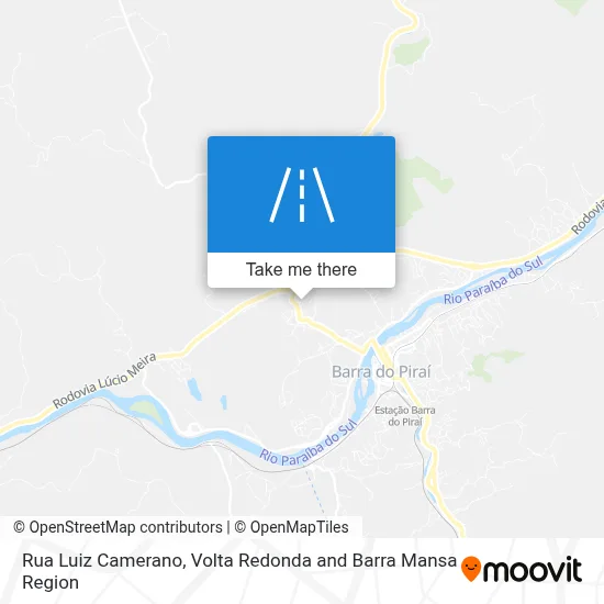 Rua Luiz Camerano map
