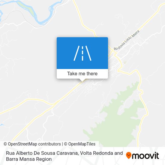 Rua Alberto De Sousa Caravana map