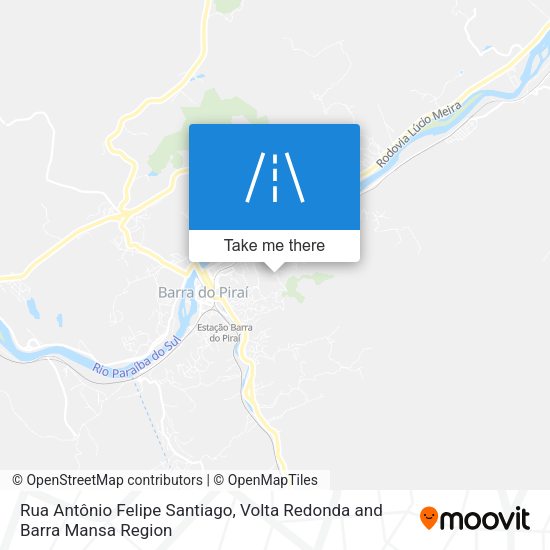 Rua Antônio Felipe Santiago map