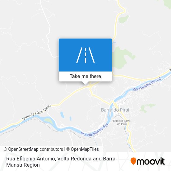 Rua Efigenia Antônio map