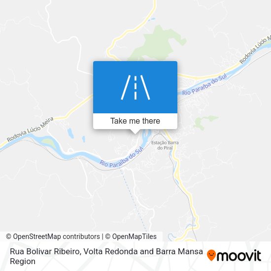 Rua Bolivar Ribeiro map