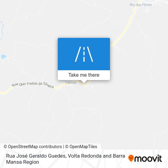 Rua José Geraldo Guedes map